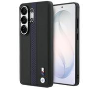 CG MOBILE BMW Coque de protection avec logo à rayures perforées compatible avec MagSafe pour iPhone Samsung Galaxy S26 Ultra (bleu)