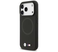 Etui BMW M FW Metal Logo MagSafe do iPhone 17 Pro czarny