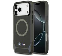 CG MOBILE BMW M IML Boutons en métal et logo compatibles avec coque MagSafe pour iPhone 17 Pro Max (bleu)