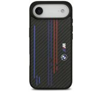 CG Mobile Coque BMW M Kevlar Lines & Logo – Compatible MagSafe – iPhone Air Noir