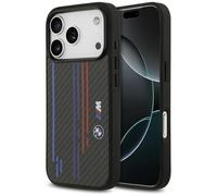 BMW Étui pour iPhone 17 Pro M Kevlar Lines & Logo MagSafe Noir