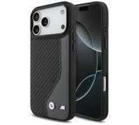 CG MOBILE BMW M Logo carbone compatible avec Mag Safe Coque pour iPhone 17 Pro Max (anthracite)