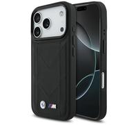 CG Mobile Coque BMW M Stepplogo compatible avec MagSafe pour iPhone 17 Pro (noir)