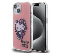CG MOBILE Coque arrière Hello Kitty pour iphone - Graffiti Guitar - Rose (iPhone 15)