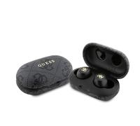 CG Mobile Écouteurs Guess TWS - ENC 4G - avec étui de Chargement - (Noir)