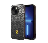 CG MOBILE Ferrari Coque de téléphone pour iPhone 14 Plus en dégradé noir Scuderia Teint Bumper Collection, anti-rayures et durable, coque rigide avec ports accessibles, absorption des chocs et logo