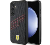 CG MOBILE Ferrari FEHCS24SPINK Coque rigide pour S24 S921 Noir Grande SF perforée