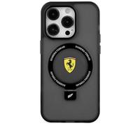Ferrari Ring Stand 2023 Étui MagSafe, noir - iPhone 15