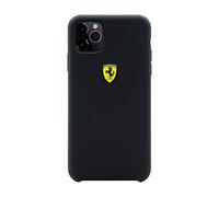 CG MOBILE Ferrari SF Coque en silicone avec logo Gris foncé