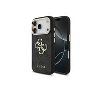 CG Mobile Coque Guess 4G pour iPhone 17 Pro – Logo classique noir/doré