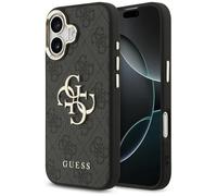CG MOBILE Guess 4G Grand logo Coque pour iPhone 17 (noir)