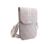 CG MOBILE Guess 4G Sac Portefeuille Motif Rayures Rose