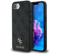 CG MOBILE Guess 4G Small 4G and Classic Coque compatible avec MagSafe pour iPhone 16e (rose)