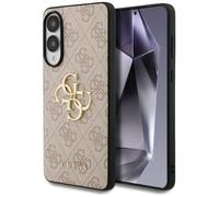 CG Mobile Guess Big 4G Logo Classic Coque pour Samsung Galaxy S25 Edge (Rose)