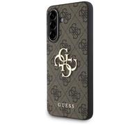 CG MOBILE Guess Big 4G Logo Classic Logo Coque pour Samsung Galaxy A36 (Marron)