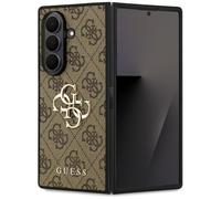 CG MOBILE Guess Big 4G Logo Classic Logo Coque pour Samsung Galaxy Z Fold7 (Marron)