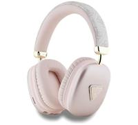 Guess Pu Leather 4g Triangle Logo Wireless Headphones Rose