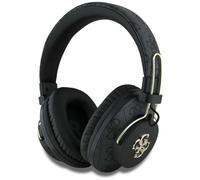 Guess Pu 4g Metal Logo Enc Wireless Headphones Noir