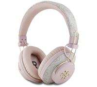 Guess Pu 4g Metal Logo Enc Wireless Headphones Rose