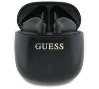 CG Mobile Guess Casque Bluetooth TWS + Station d'accueil avec logo classique imprimé noir