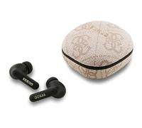 CG Mobile Guess Casque TWS ENC 4G Classic Metal Logo (Rose)