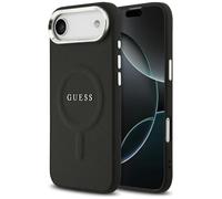 CG MOBILE Guess Classic Logo Compatible avec MagSafe Coque pour iPhone 17 Air (Noir)