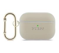 CG Mobile Guess Coque de protection avec logo grainé pour AirPods Pro 3 (doré)