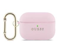 CG Mobile Guess Coque de protection avec logo grainé pour AirPods Pro 3 Rose