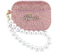 CG Mobile Guess Coque de protection avec perles scintillantes pour AirPods Pro 3 Rose