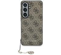 CG MOBILE Guess Coque de protection classique avec logo pour Samsung Galaxy S26 (marron)