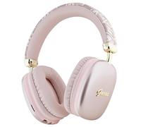 CG Mobile Guess Ecouteurs Bluetooth Gcube Metallic Script Logo Rose