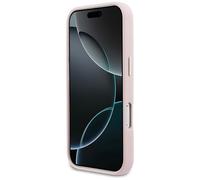CG MOBILE Guess FW Resing Logo Coque pour iPhone 17 Pro Max (Rose)