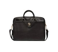 Guess Sacoche pour ordinateur portable 16 pouces 4G Triangle Noir Noir