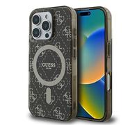 CG Mobile Coque rigide Guess GUHMP16LH4DTEW iPhone 16 Pro 6,3" IML 4G MagSafe Marron