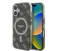 CG Mobile Guess GUHMP16MH4DTEW Coque Rigide pour iPhone 16 Plus 6,7" Marron IML 4G Background