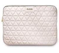 CG Mobile Housse d'ordinateur Guess GUCS13QLPK matelassée 13 pouces Rose