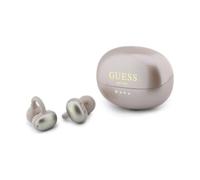 CG MOBILE Guess OWS Écouteurs avec finition métallique et logo classique, rose