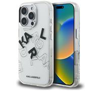 CG Mobile Karl Lagerfeld Coque iPhone 16 Pro Max Motif croquis IML transparent