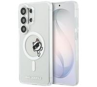 CG MOBILE Karl Lagerfeld IML Guck-Guck Choupette Compatible avec MagSafe Coque pour Samsung Galaxy S26 Ultra (transparent)
