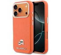 Housse iPhone 17 Pro / 17 Pro Max Karl Lagerfeld Coque Rigide Magsafe Orange