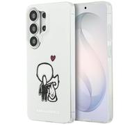 Karl Lagerfeld Étui MagSafe Karl & Choupette pour Samsung Galaxy S26 Ultra – Transparent
