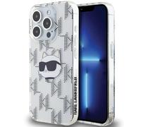 IML Choupette Tête et monogramme - Coque pour iPhone 15 Pro Max (Transparent)