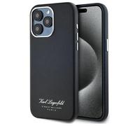 Étui Karl Lagerfeld pour iPhone 15 Pro Max 6,7 étui rigide noir hotel RSG