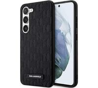 Karl Lagerfeld Housse Saffiano Monogram Metal Logo Noir - Galaxy S24