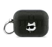 CG Mobile Karl Lagerfeld Monogram Choupette Coque de protection pour AirPods Pro 3 Noir