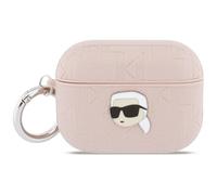 CG Mobile Karl Lagerfeld Monogram Karl Coque de protection pour AirPods Pro 3 Rose