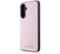 Housse Galaxy A56 Karl Lagerfeld Cuir Synthétique Rose Logo Métal