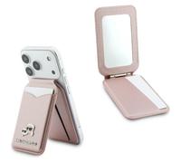 CG MOBILE Karl Lagerfeld Stand Mirror Wallet, compatible avec MagSafe (rose)