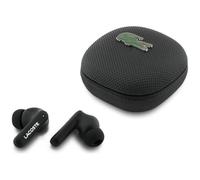 CG Mobile Lacoste Casque TWS Iconique Petit Pique Bluetooth (Noir)