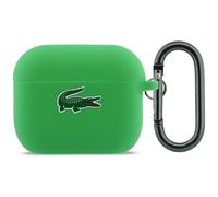 CG Mobile Lacoste Coque en silicone avec logo crocodile pour AirPods Pro 3 Vert